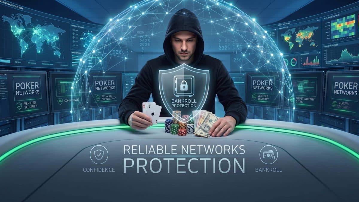 Redes de Poker Confiables 2026: Protección del Bankroll